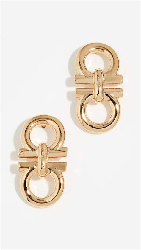 aretes ferragamo|ferragamo bracelet women's.